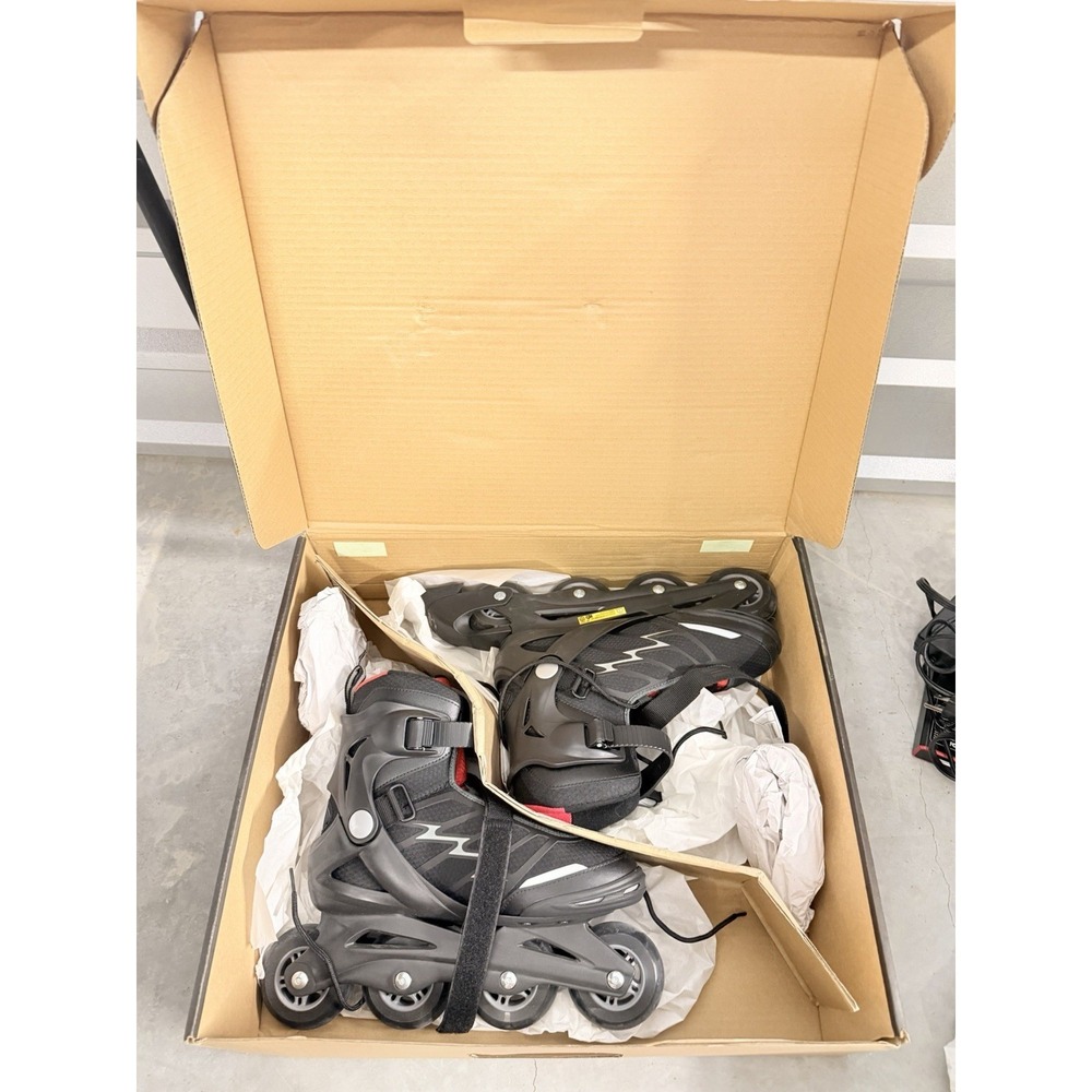 Rollerblade Bladerunner Advantage Pro XT Inline Skates Black/Red Size 8 Mens NEW - Picture 3 of 7